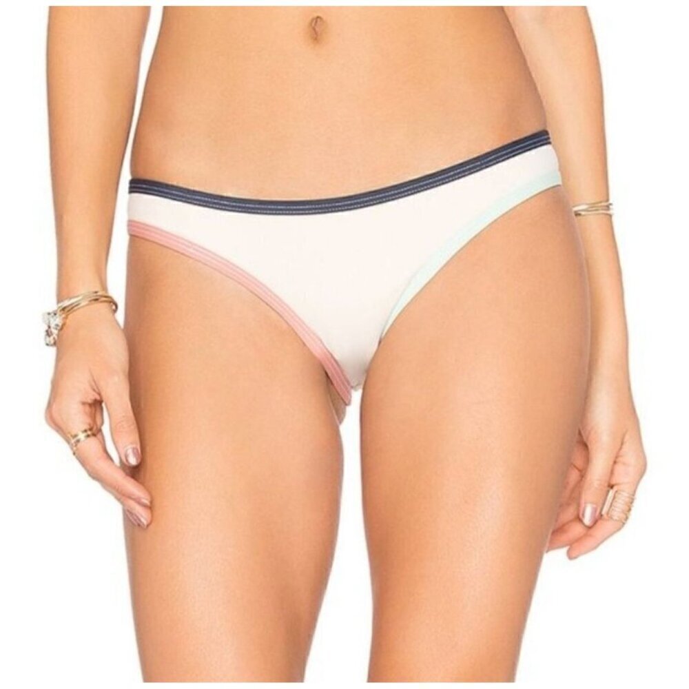 NWT Tavik Jayden Moderate Coverage Tapioca Color Blocked Bottom - XS